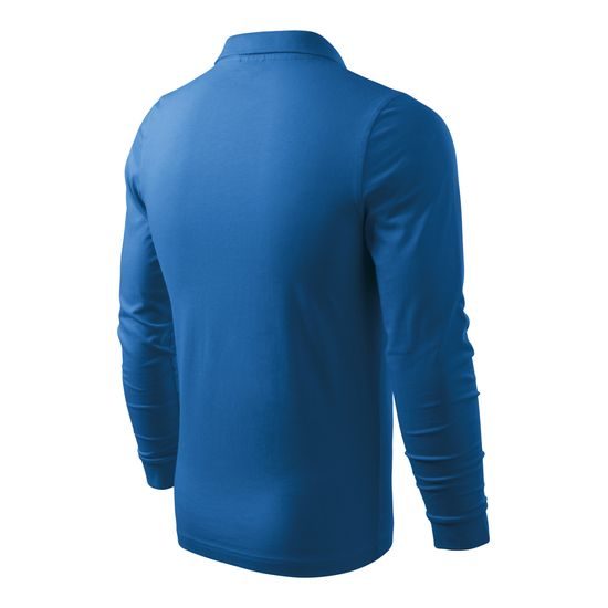 TRICOU POLO DE BĂRBAȚI CU MÂNECĂ LUNGĂ SINGLE J. LS - BLUZE POLO CU MÂNECĂ LUNGĂ - ÎMBRĂCĂMINTE