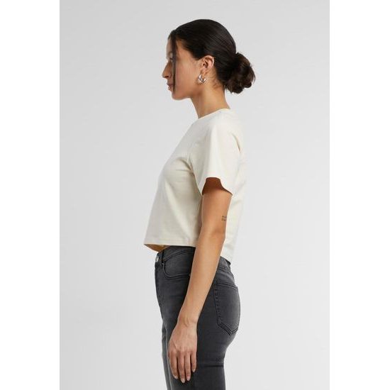 DAMEN CROP-TOP MIT KURZEN ÄRMELN - CROP-TOPS - KLEIDUNG