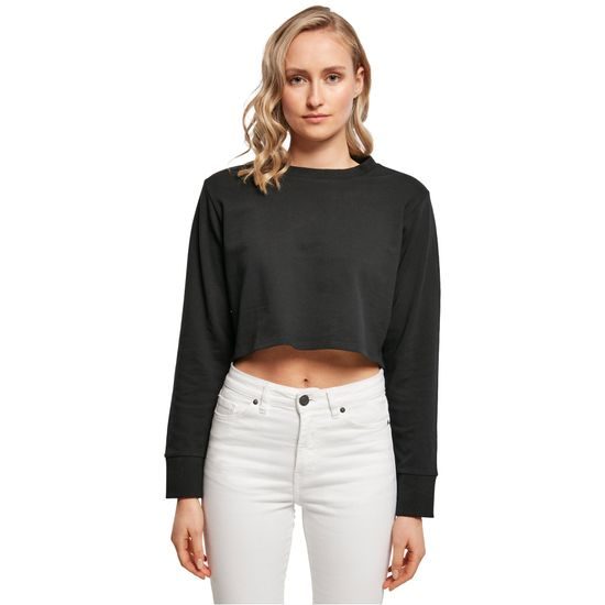 TRICOU CROP TOP CU MÂNECI LUNGI PENTRU FEMEI - TOPURI CROP TOP - ÎMBRĂCĂMINTE