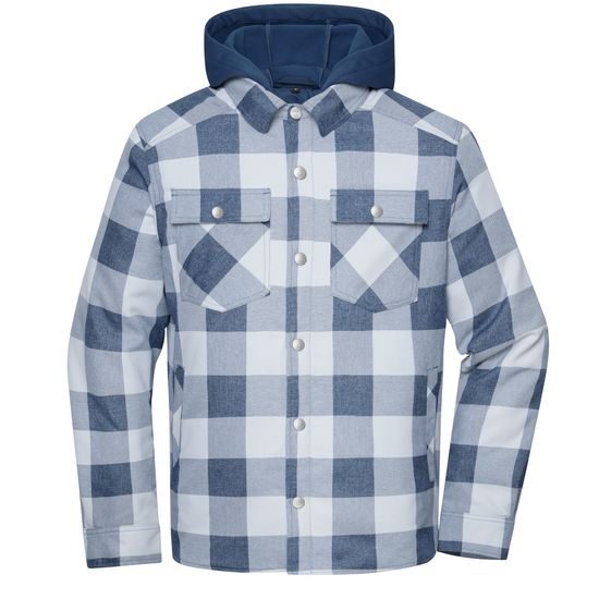 GEFÜTTERTES ARBEITSHEMD MIT KAPUZE JN1872 - ARBEITS KLEIDUNG