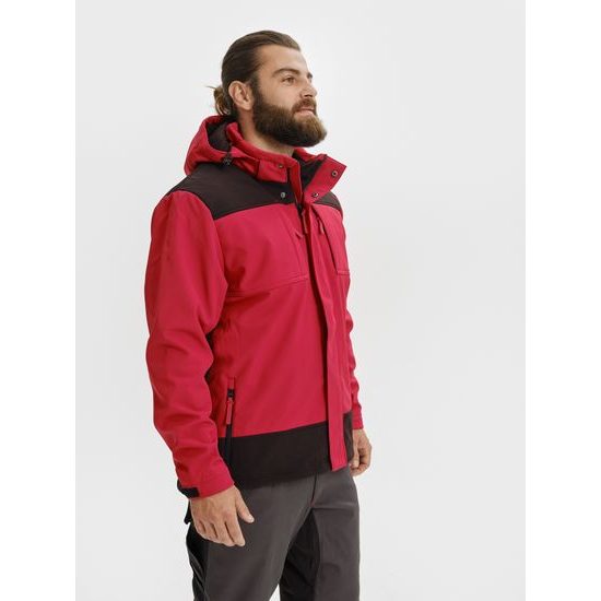 PÁNSKA ZIMNÁ SOFTSHELLOVÁ BUNDA VERTEX - SOFTSHELLOVÉ BUNDY - OBLEČENIE