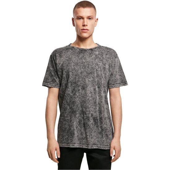HERREN T-SHIRT ACID WASHED - KURZARM-T-SHIRTS - KLEIDUNG