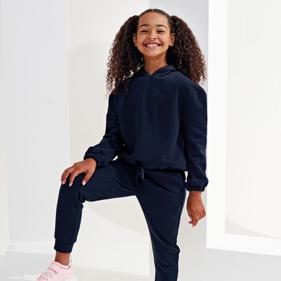 DETSKÁ OVERSIZE MIKINA Z RECYKLOVANÉHO MATERIÁLU - DETSKÉ MIKINY - DETSKÉ OBLEČENIE