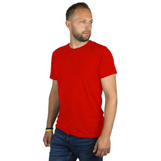 MODEL MĚŘÍ 176 CM A MÁ NA SOBĚ VELIKOST L - TRICOURI CU MÂNECĂ SCURTĂ - ÎMBRĂCĂMINTE