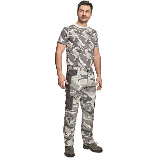 HERREN CAMOUFLAGE HOSE CRAMBE - BUNDHOSEN - ARBEITS KLEIDUNG