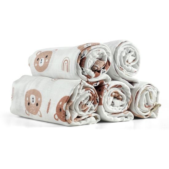 LÁTKOVÉ PLIENKY 5 KUSOV: MEDVEDÍK A ŠÍPY - PLIENKY - DOMÁCNOSŤ