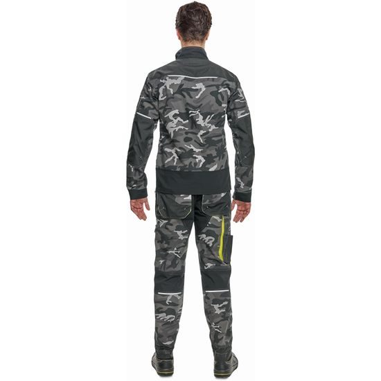 PANTALONI DE LUCRU CAMUFLAJ SHELDON CAMOU - PANTALONI FĂRĂ BRETELE - HAINE DE LUCRU