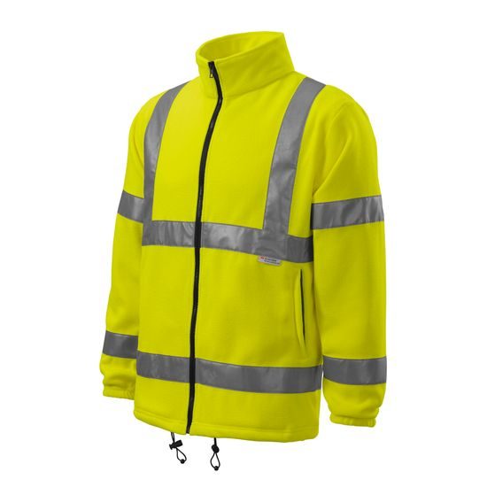 JACHETĂ REFLECTORIZANTĂ HV FLEECE JACKET - HANORACE REFLECTORIZANTE - HAINE DE LUCRU