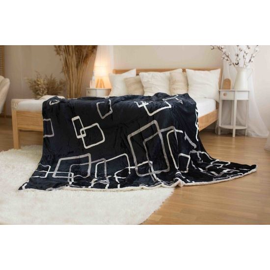 MIKROPLYŠOVÁ DEKA S BERÁNKEM - DEKY - DOMÁCNOST