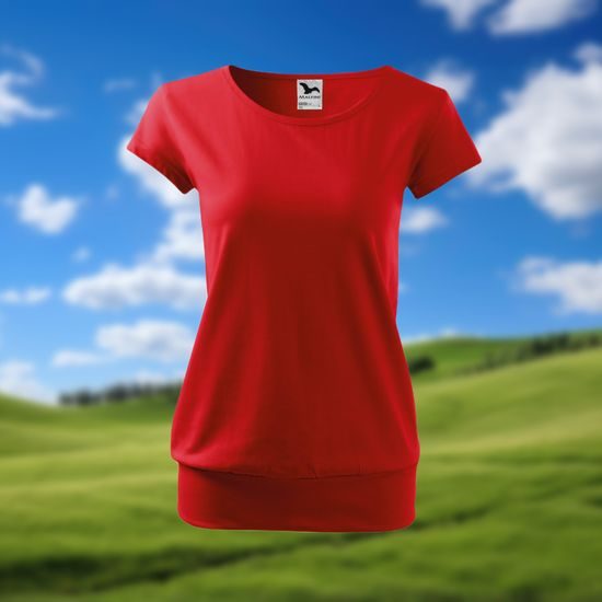 DAMEN T-SHIRT CITY - KURZARM-T-SHIRTS - KLEIDUNG