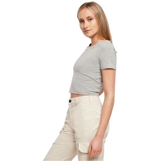 DÁMSKÉ CROP TOP TRIČKO S KRÁTKÝM RUKÁVEM - CROP TOPY - OBLEČENÍ