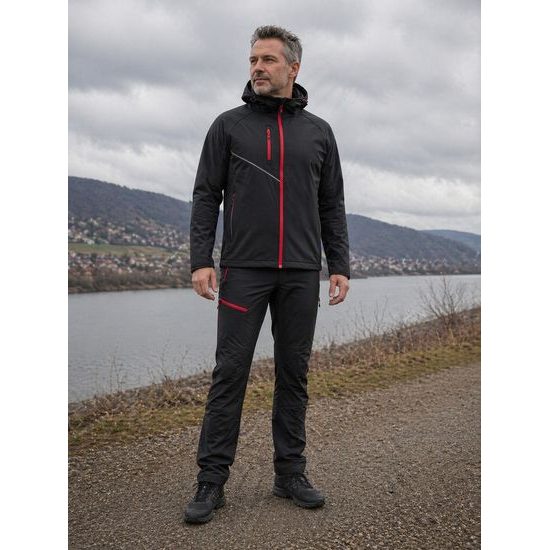 HERREN SOFTSHELLHOSE FORCE - SOFTSHELLHOSEN - KLEIDUNG