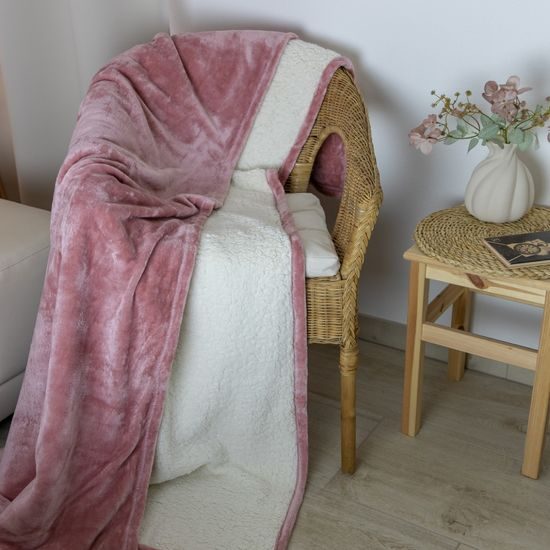 MIKROFLANELOVÁ DEKA S BERÁNKEM - DEKY - DOMÁCNOST