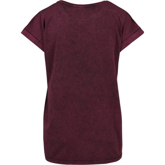 LEŽÉRNÍ DÁMSKÉ TRIČKO ACID WASHED - TRIČKA S KRÁTKÝM RUKÁVEM - OBLEČENÍ