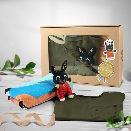 AJÁNDÉKCSOMAG: BING - RUHÁZAT JÁTÉKKAL - GYERMEKRUHÁZAT