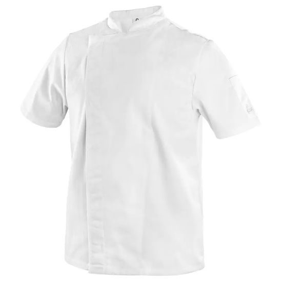 JACHETĂ BUCĂTAR CXS CHEFLINE CU MÂNECĂ SCURTĂ - TUNICĂ RONDON PENTRU BUCĂTARI - HAINE DE LUCRU