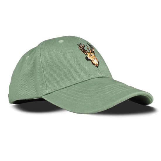 CAP MIT STICKEREI HIRSCH - JÄGER - KLEIDUNG