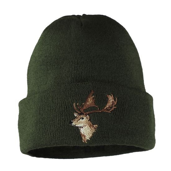 STRICKMÜTZE FÜR JÄGER UND ANGLER - STRICKMÜTZEN - CAPS UND MÜTZEN