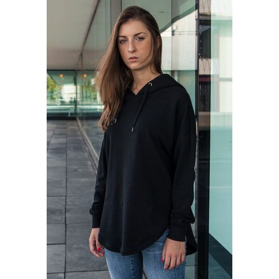 DÁMSKÁ OVERSIZE MIKINA - MIKINY PŘES HLAVU - OBLEČENÍ