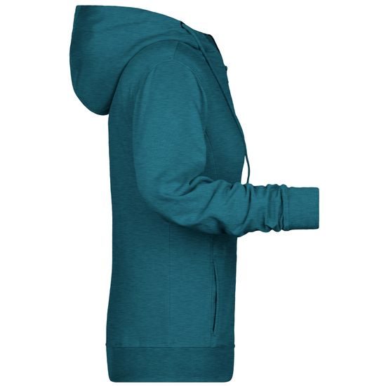 HANORAC DE DAMĂ CU FERMOAR DIN BUMBAC BIO 8025 - HANORACE CU FERMOAR - ÎMBRĂCĂMINTE