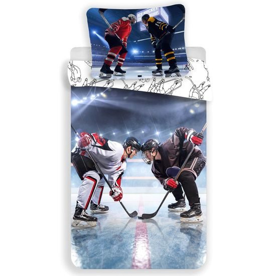 BETTWÄSCHE SET EISHOCKEY - BEDRUCKTE BETTWÄSCHE - HAUSHALT