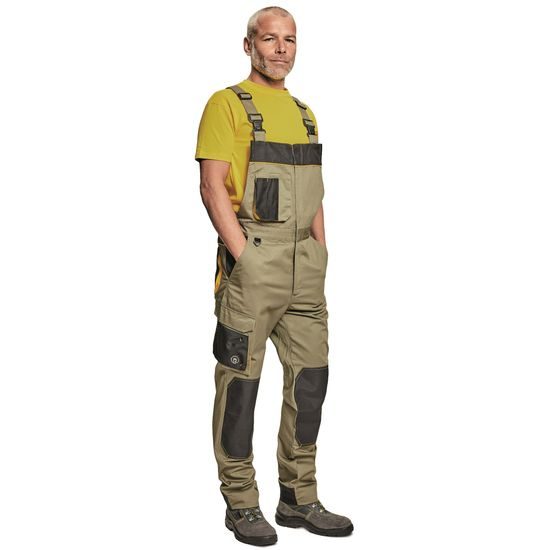 ARBEITSLATZHOSE CREMORNE - ARBEITSHOSEN MIT LATZ - ARBEITS KLEIDUNG