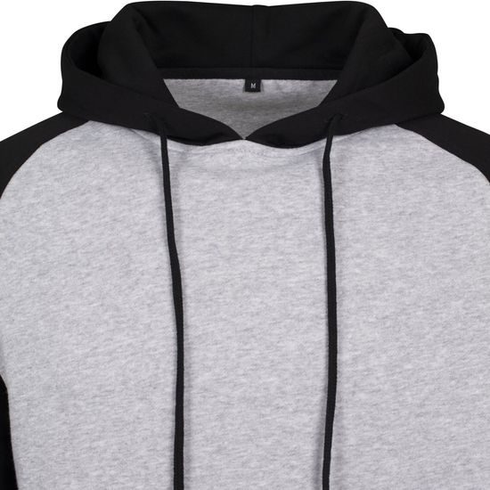 HERREN-ZWEIFARBEN-SWEATSHIRT MIT KAPUZE - SWEATSHIRTS OHNE REISSVERSCHLUSS - KLEIDUNG