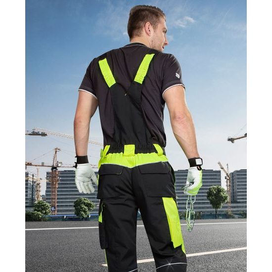 ARBEITSLATZHOSE NEON - LATZHOSEN - ARBEITS KLEIDUNG