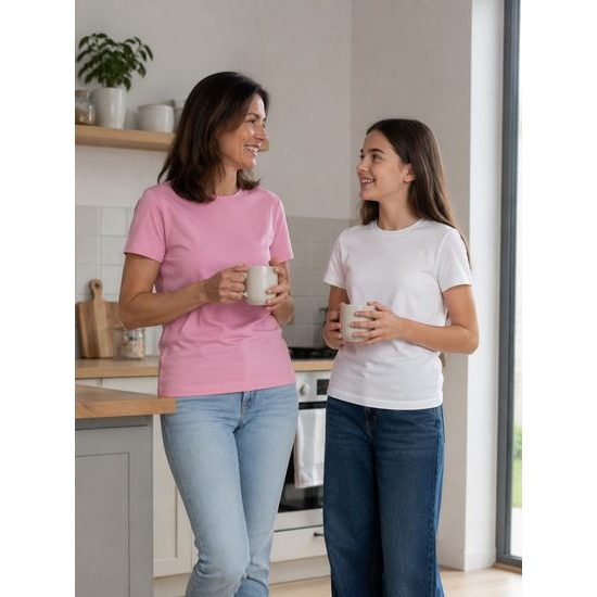 DAMEN T-SHIRT EDGE - KURZARM-T-SHIRTS - KLEIDUNG