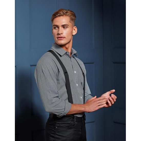 BRETELE ELEGANTE ROȘII - ACCESORII DE LUCRU - HAINE DE LUCRU