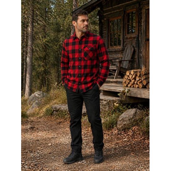 FLANELOVÁ KOŠEĽA PIPPO - FLANELOVÉ KOŠELE - OBLEČENIE