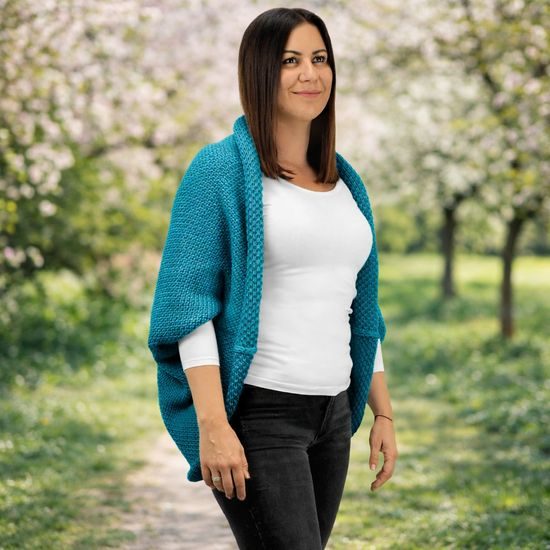 STRICK-CARDIGAN MIT VARIABLER LÄNGE - PULLOVER - KLEIDUNG