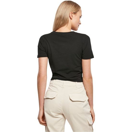 DAMEN CROP-TOP MIT KURZEN ÄRMELN - CROP-TOPS - KLEIDUNG