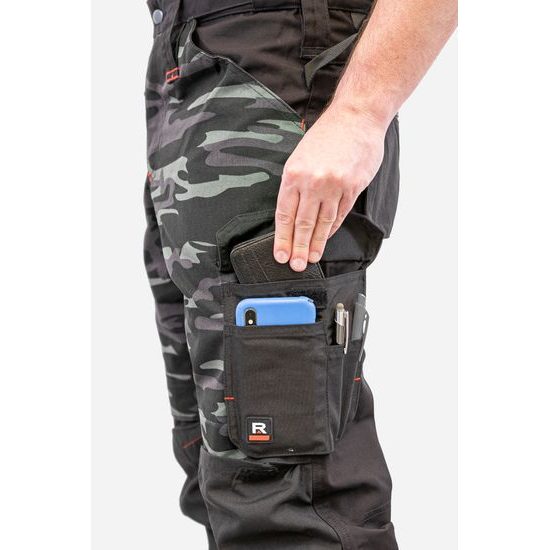 PANTALONI DE LUCRU PENTRU BĂRBAȚI CAMO VERTEX - PANTALONI STANDARD - HAINE DE LUCRU