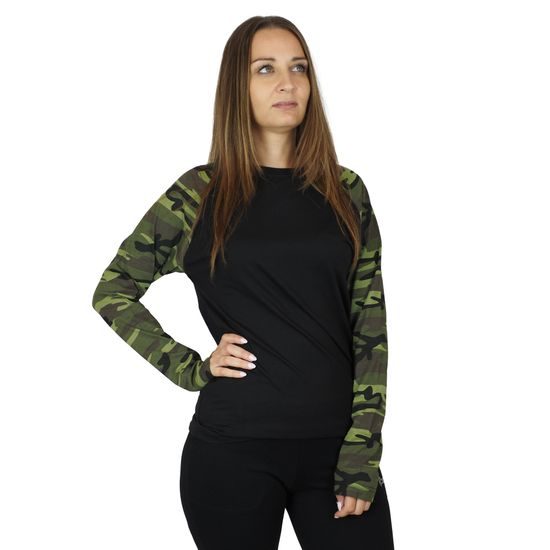 MASKÁČOVÉ TRIČKO S DLHÝM RUKÁVOM CAMOUFLAGE LS - TRIČKÁ S DLHÝM RUKÁVOM - OBLEČENIE