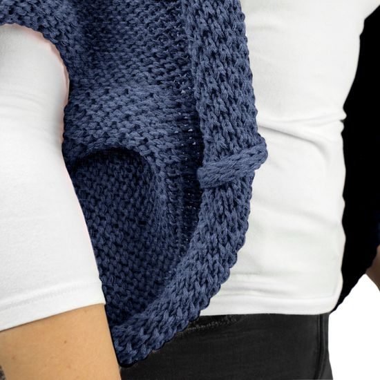 CARDIGAN TRICOTAT CU LUNGIME VARIABILĂ - PULOVERE - ÎMBRĂCĂMINTE