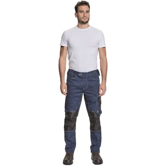 PANTALONI DE LUCRU PENTRU BĂRBAȚI NEURUM DENIM - PANTALONI FĂRĂ BRETELE - HAINE DE LUCRU