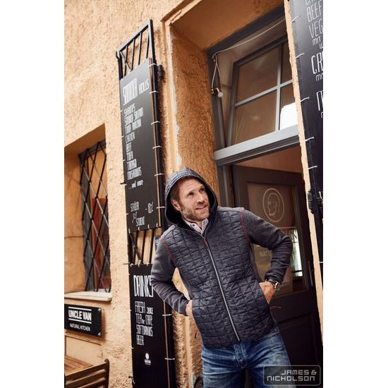 PÁNSKA HYBRIDNÁ BUNDA JN772 - OUTDOOROVÉ BUNDY - ŠPORTOVÉ OBLEČENIE