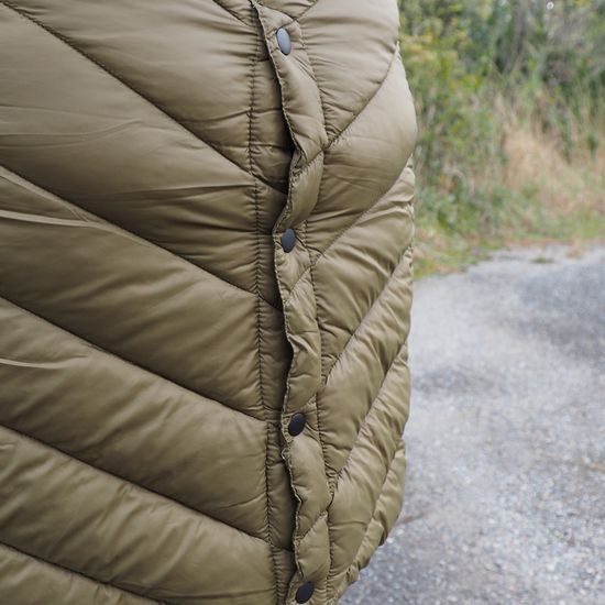 DÁMSKÝ ZATEPLENÝ KABÁT L-SURE SYLVIA LADY - PROŠÍVANÉ A PÉŘOVÉ BUNDY - OBLEČENÍ