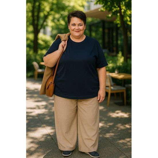 TRICOU UNISEX MĂRIME MARE - TRICOURI CU MÂNECĂ SCURTĂ - ÎMBRĂCĂMINTE