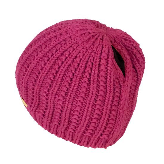 CĂCIULĂ TRICOTATĂ CU DECUPAJ PENTRU COADĂ DE CAL - CĂCIULI TRICOTATE - ACCESORII