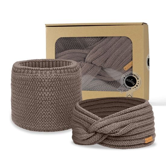 DARČEKOVÉ BALENIE: PREKRÍŽENÁ ČELENKA A NÁKRČNÍK - ČELENKY - ŠILTOVKY A ČIAPKY