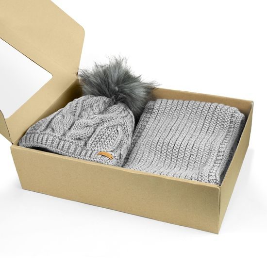 AJÁNDÉKCSOMAG: NŐI SAPKA BOJTTAL ÉS KÖRSÁL - SAPKÁK - BASEBALL SAPKÁK ÉS SAPKÁK