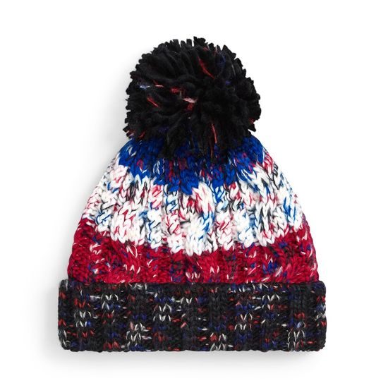 CĂCIULĂ DE IARNĂ COLORATĂ CU POMPON CORKSCREW - FESURI CU POMPON - ACCESORII