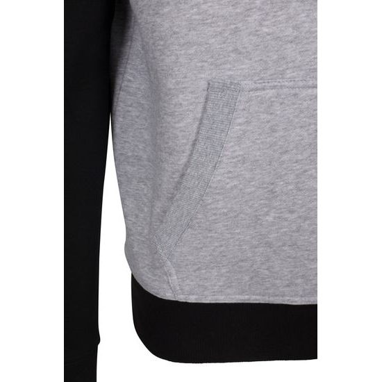 HERREN-ZWEIFARBEN-SWEATSHIRT MIT KAPUZE - SWEATSHIRTS OHNE REISSVERSCHLUSS - KLEIDUNG