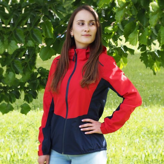 DÁMSKÁ BUNDA RAINBOW - VĚTROVKY - OBLEČENÍ