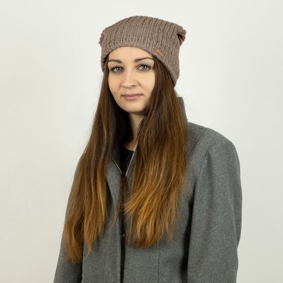 DAMEN LANGE WINTER BEANIE MIT FLEECE - STRICKMÜTZEN - ACCESSOIRES