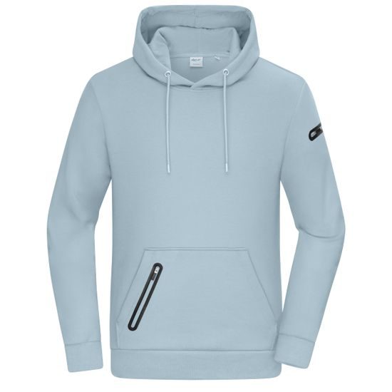 STYLOVÁ PÁNSKÁ MIKINA S KAPUCÍ 8046 - MIKINY PŘES HLAVU - OBLEČENÍ