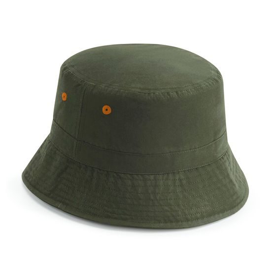 Bavlnený klobúk z rPET | Bucket hat - DobrýTextil.sk