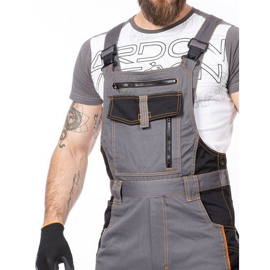 ARBEITSLATZHOSE VISION KURZGRÖSSE - LATZHOSEN - ARBEITS KLEIDUNG